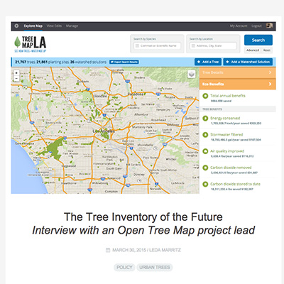 Interview: Tree Inventory of the Future